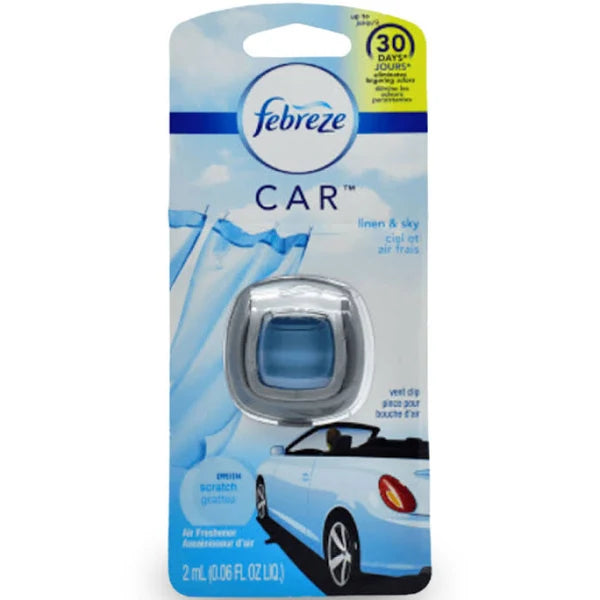 Aromatizante Para Autos Febreze Linen & Sky