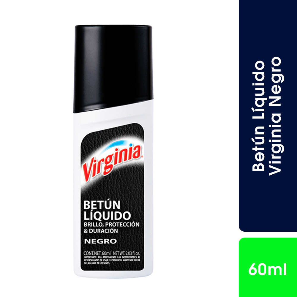 Betun Liquido Negro 60ml Virginia