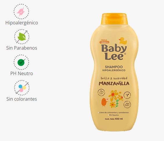 Shampoo Manzanilla 400ml babylee