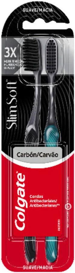 Cepillo de Dientes Slim Soft Suave 2u Colgate