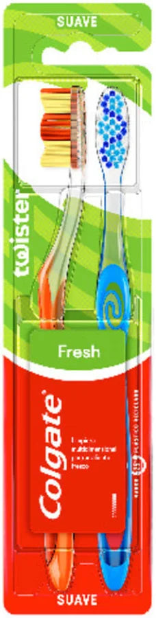 Cepillo de Dientes Twister Suave 2u Colgate