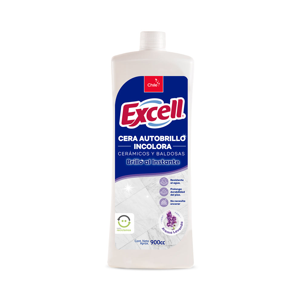 Cera Liquida Autobrillo Incolora 900cc Excell
