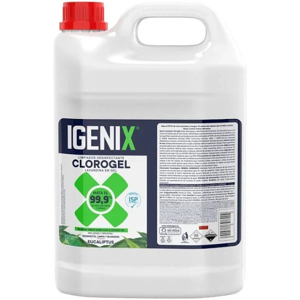 Cloro Gel Eucaliptus 5L Igenix