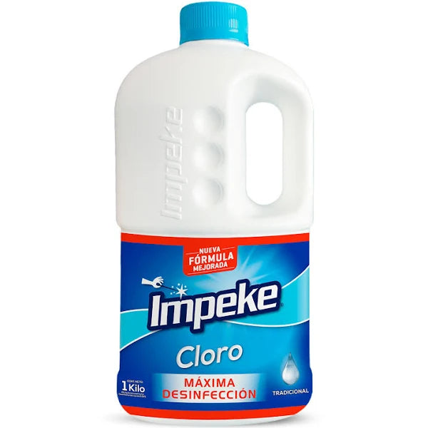 Cloro Liquido Concentrado 1L Impeke