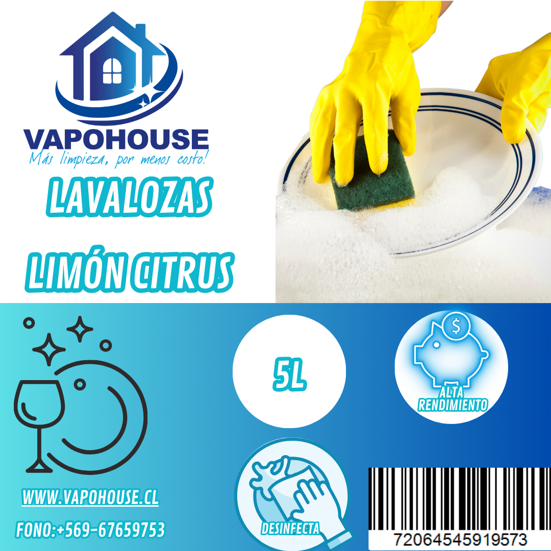 Lavalozas Limón Citrus 5L Vapohouse