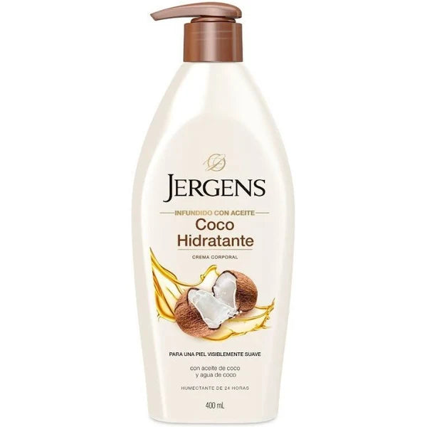 Crema Corporal Coco Hidratante 400ml Jergens