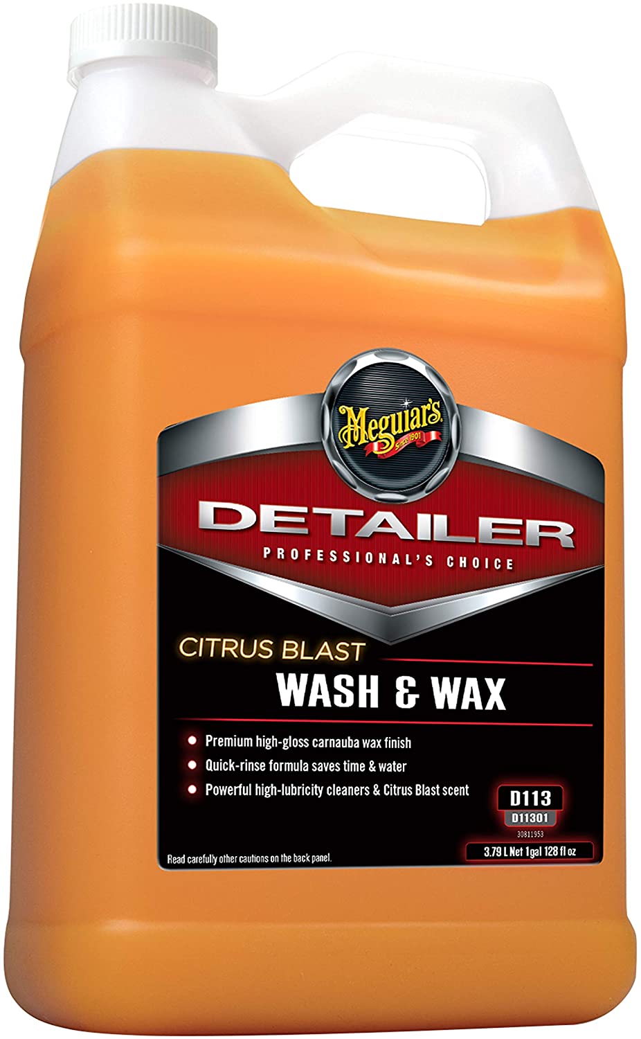 Shampoo Citrus Blast Wash & Wax 3.79L (D11301) Meguiar’s