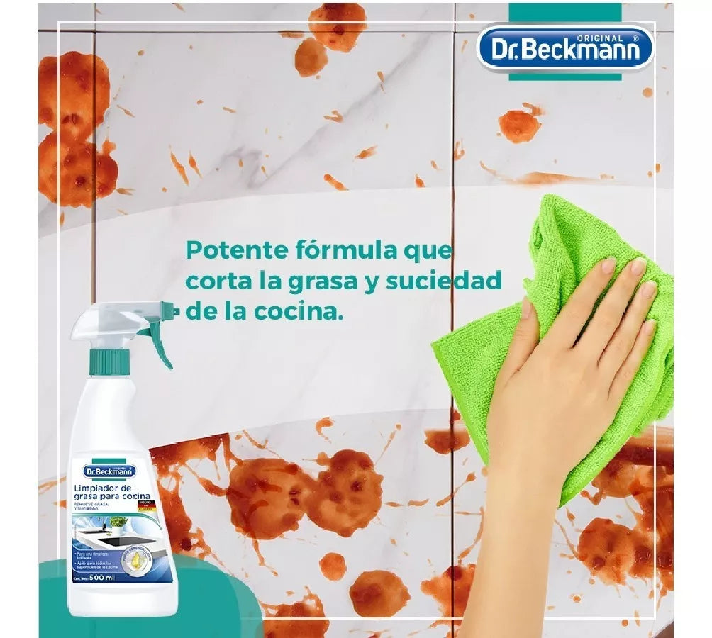 Limpiador De Grasa Para Cocina 500ml Dr.Beckmann