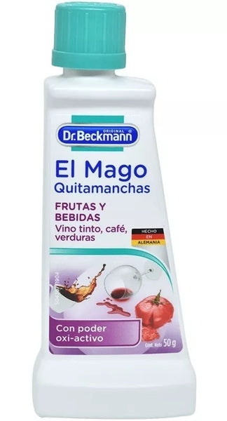 El Mago Quitamanchas Frutas y Bebidas Dr. Beckmann 50 g - Clean Queen