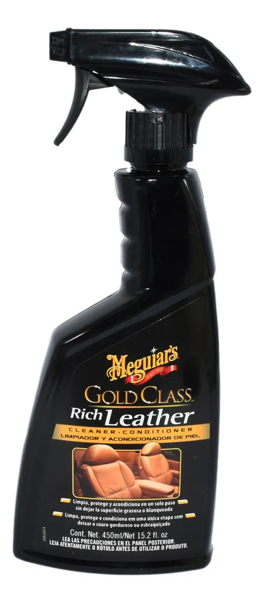 Limpiador De Cueros Gold Class Leather Conditioner 473ml (G18616ES) Meguiar’s
