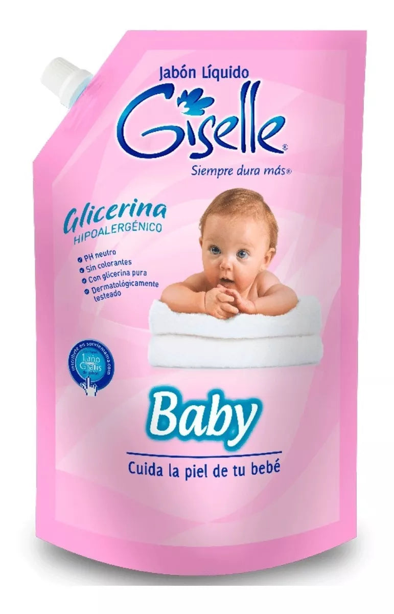 Jabón Líquido Giselle Baby 750ml Popeye