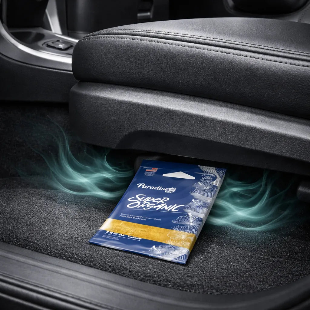 Aromatizante Para Autos Super Organic Air Freshener New Car 1u (6007PK72) Paradise