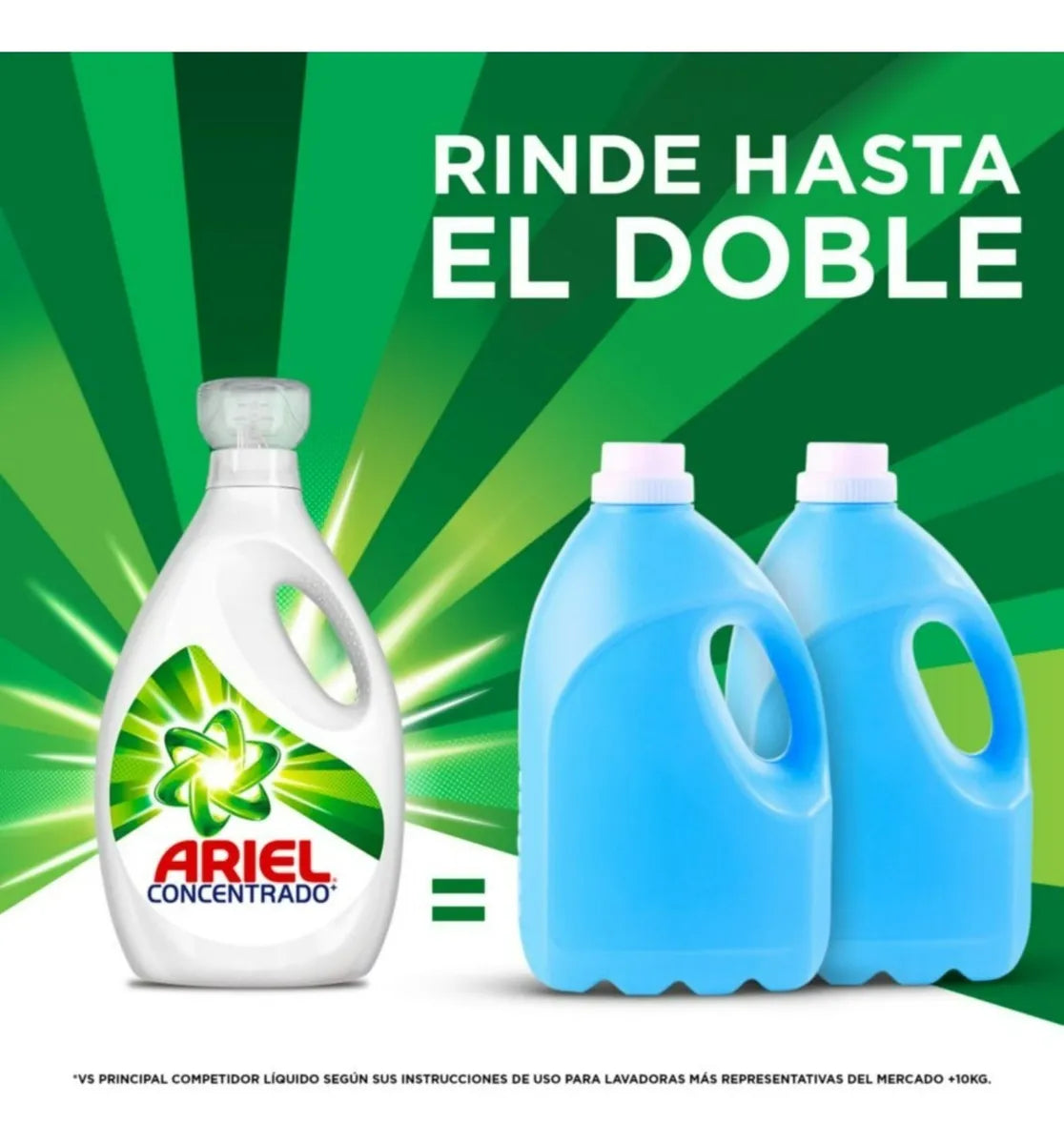 Detergente Liquido Concentrado 1,8L Ariel
