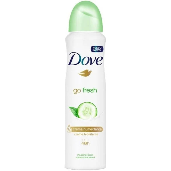 Desodorante Spray Go Fresh Pepino Y Te Verde 72H 150ml Dove