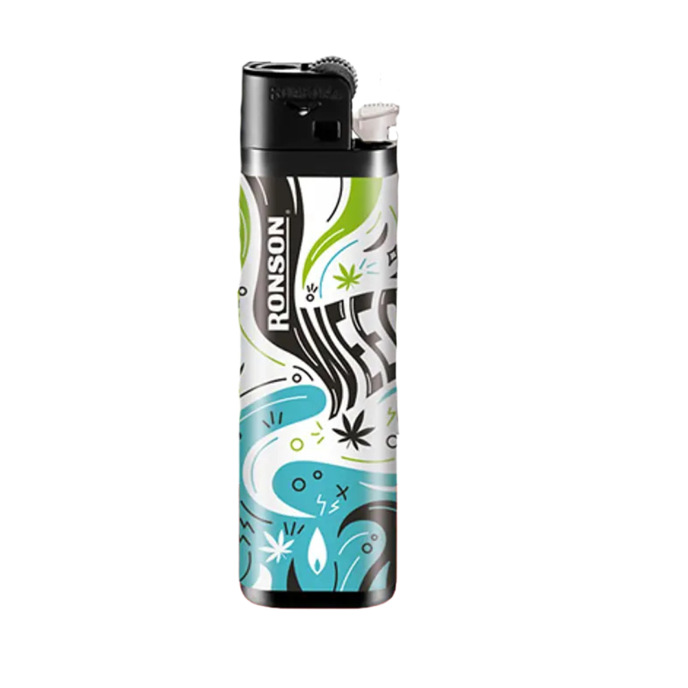 Pack 20u Encendedor Colourlite Hippie 1un Ronson