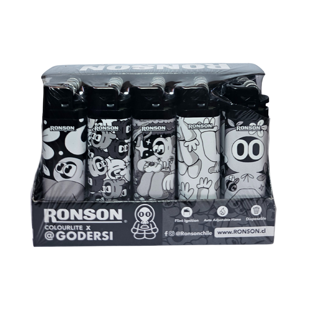 Pack 20u Encendedor Colourlite Godersi 1un Ronson