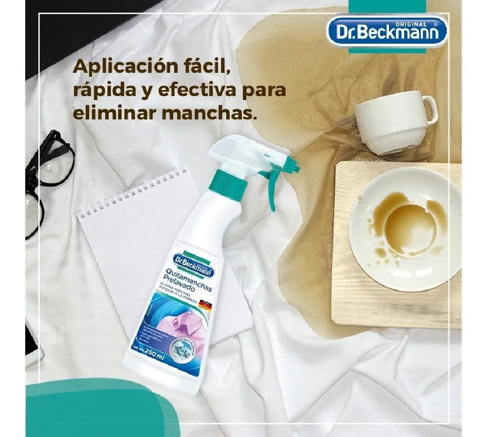 Quitamanchas Prelavado Con Cepillo 250ml Dr.Beckmann