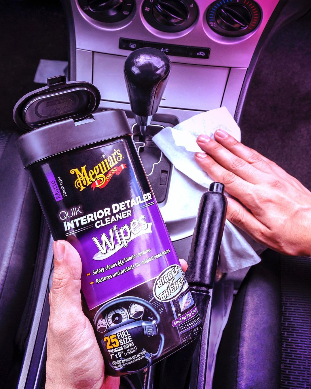 Limpieza Interior Quik Interior Detailer Wipes 30u (G13600) Meguiar’s