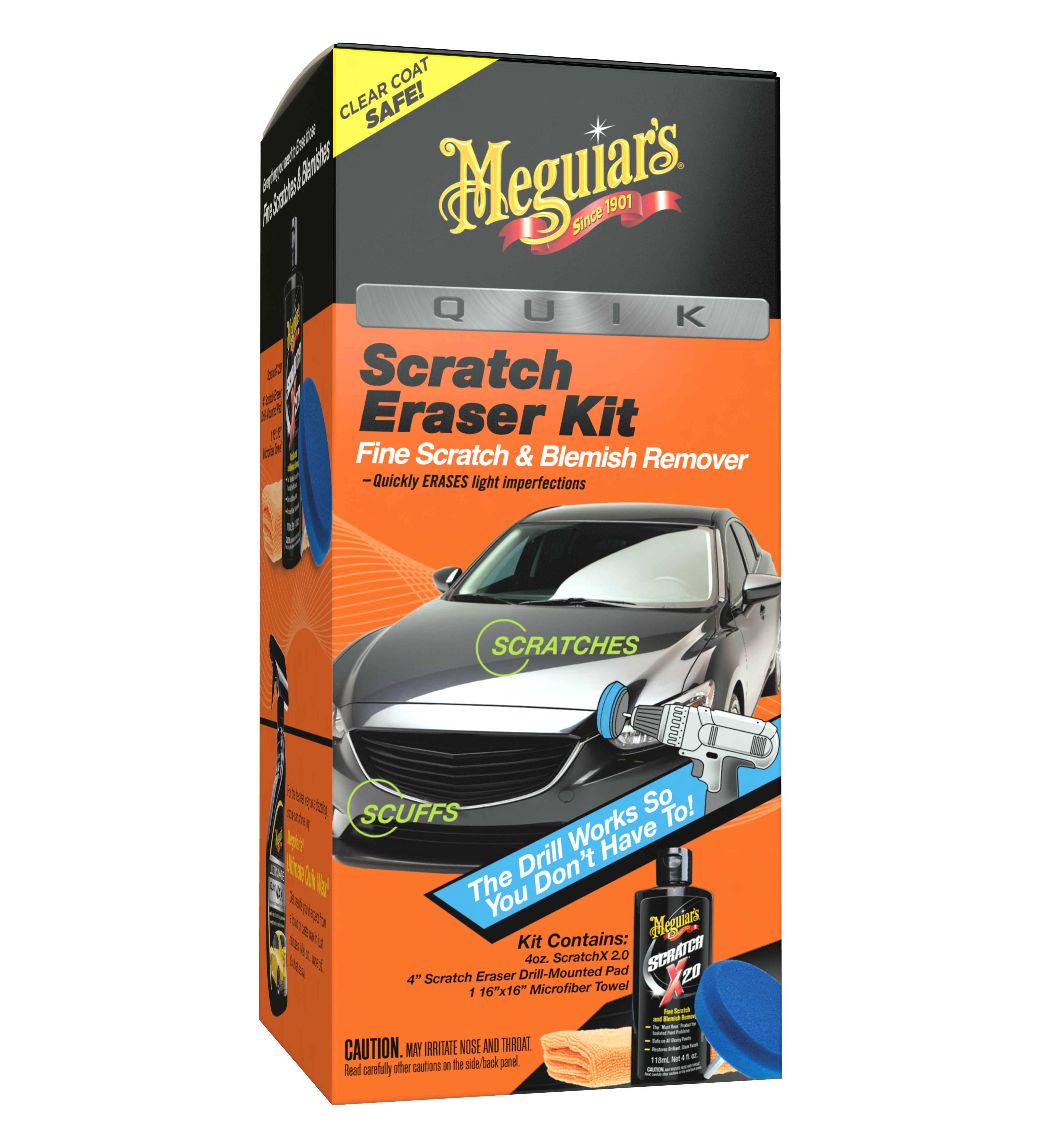 Kit Remover De Rayas Quick Scratch Eraser Kit (G190200) Meguiar’s