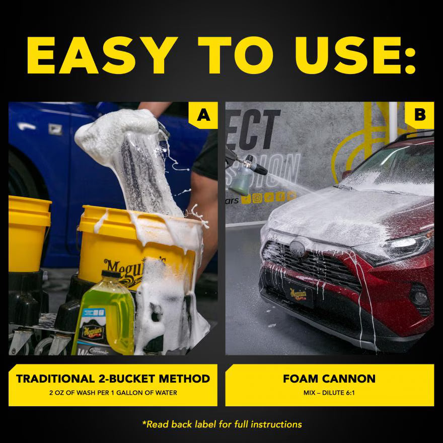 Shampoo Para Autos Hybrid Ceramic Wash Wax 1.4L (g240748 ) Meguiar’s