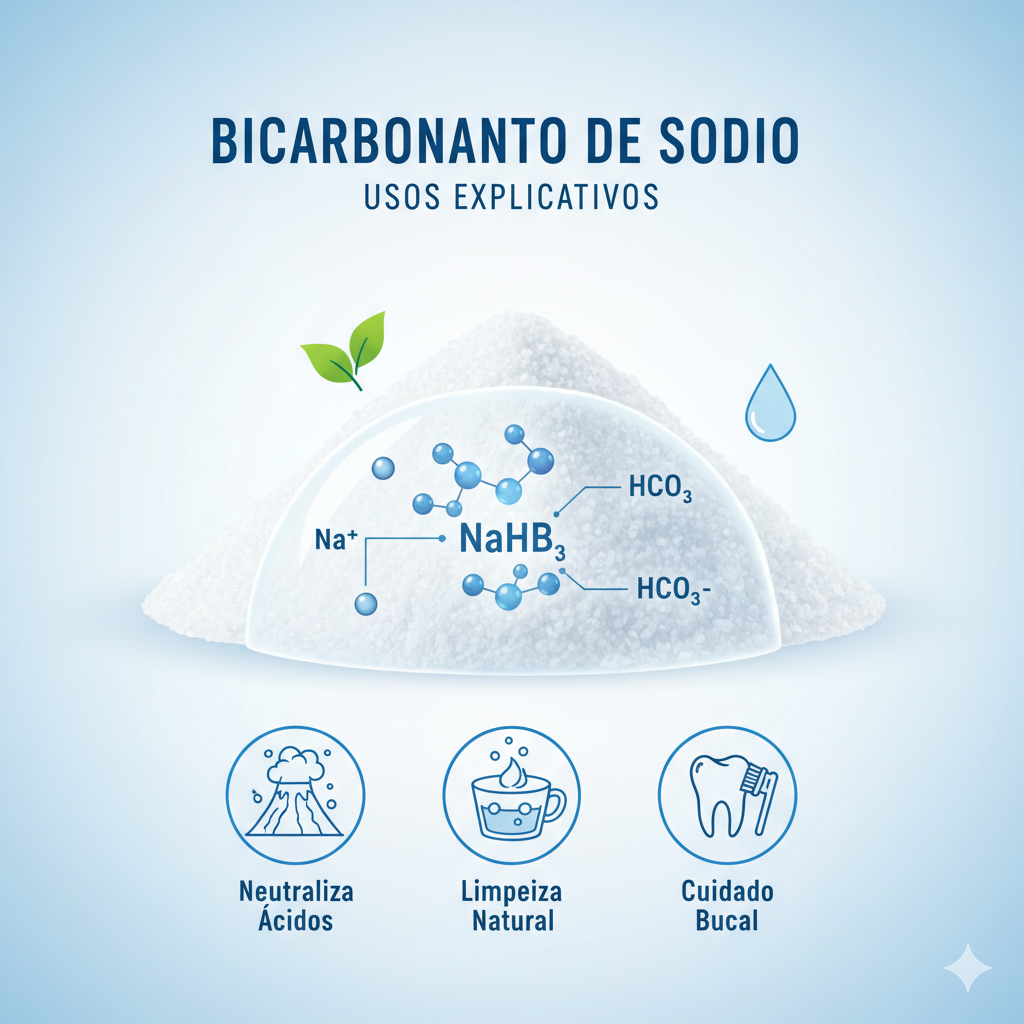 Bicarbonato De Sodio Industrial 1K Vapohouse