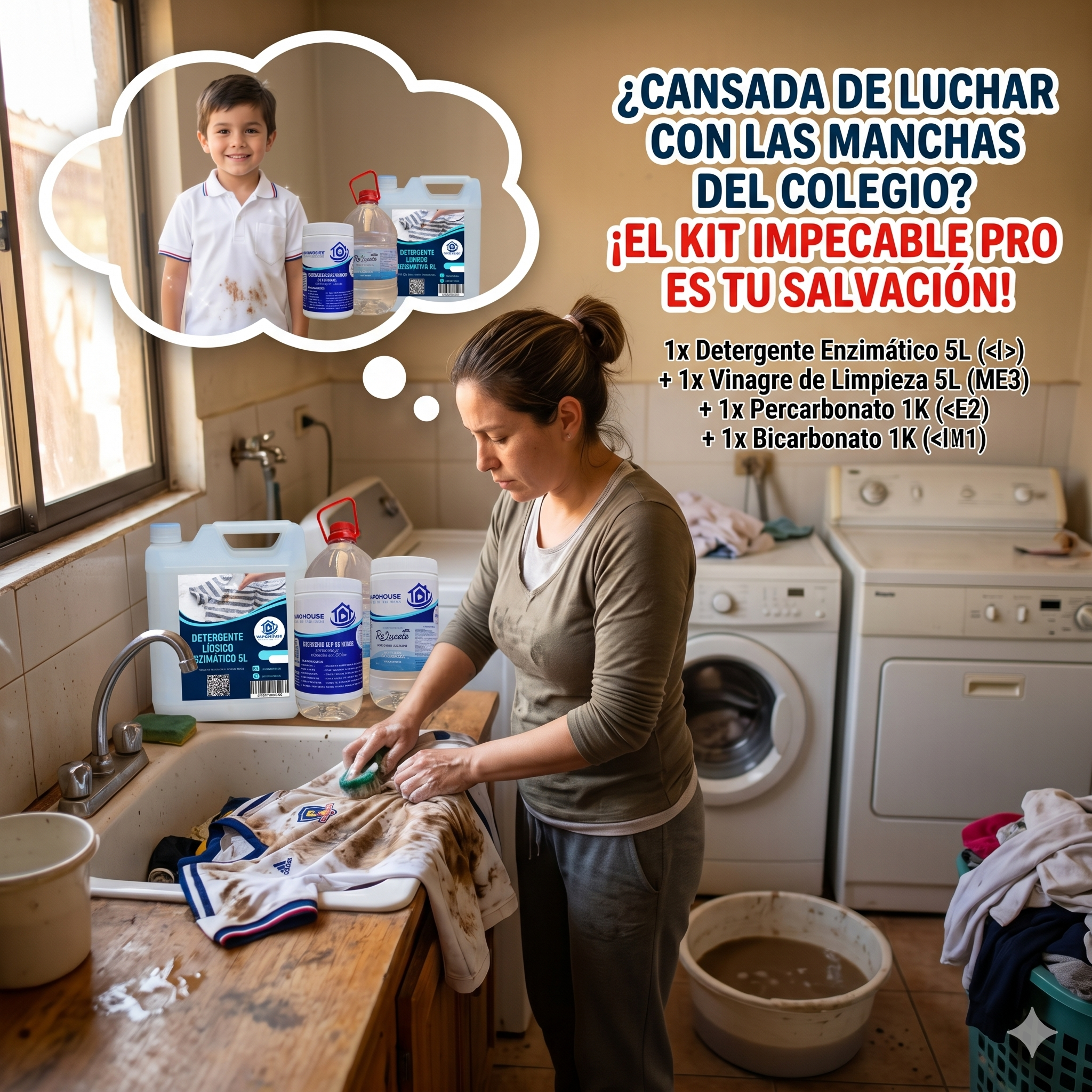Kit Ropa Impecable PRO Vapohouse