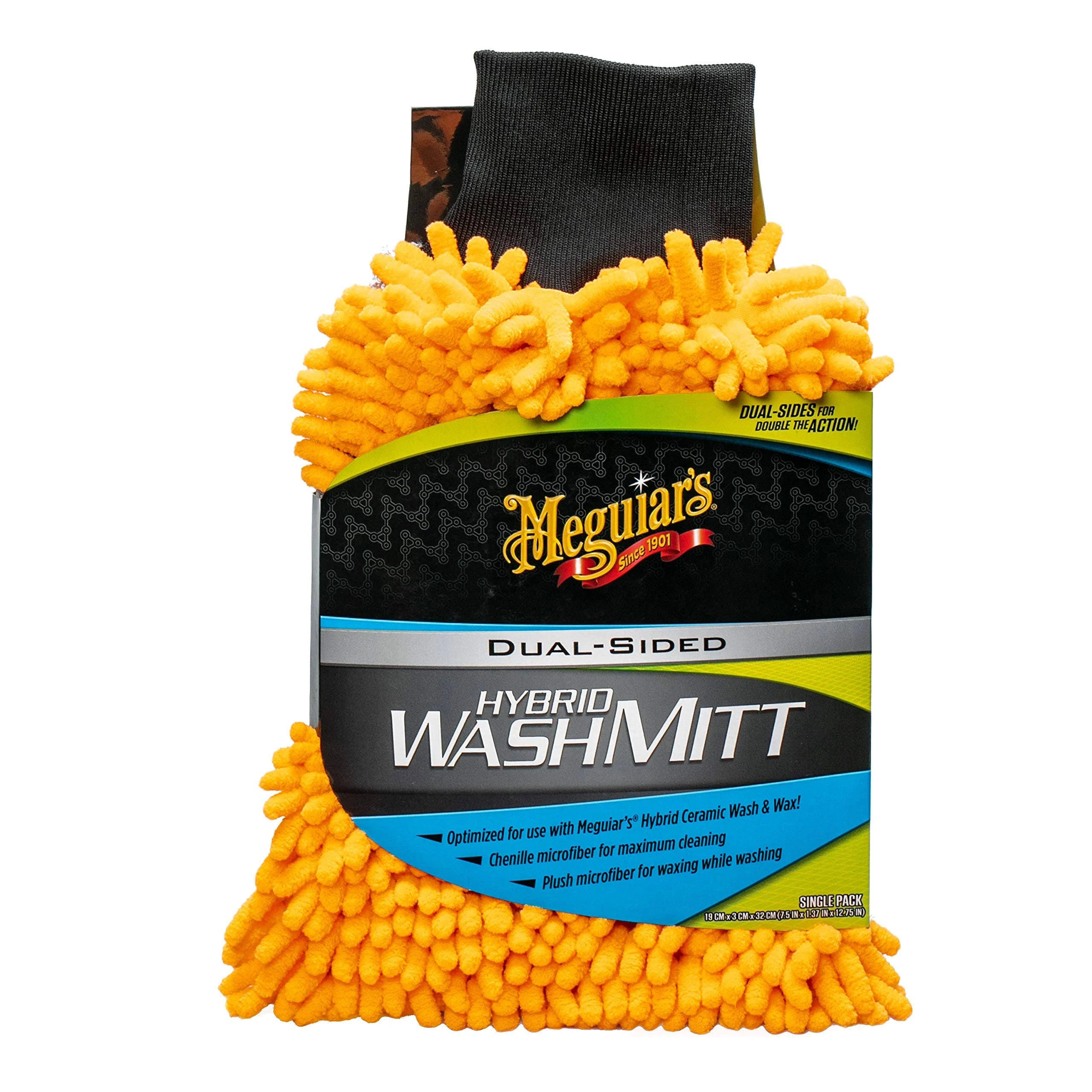 Guante De Lavado Hybrid Wash Mitt (X210200) Meguiar’s