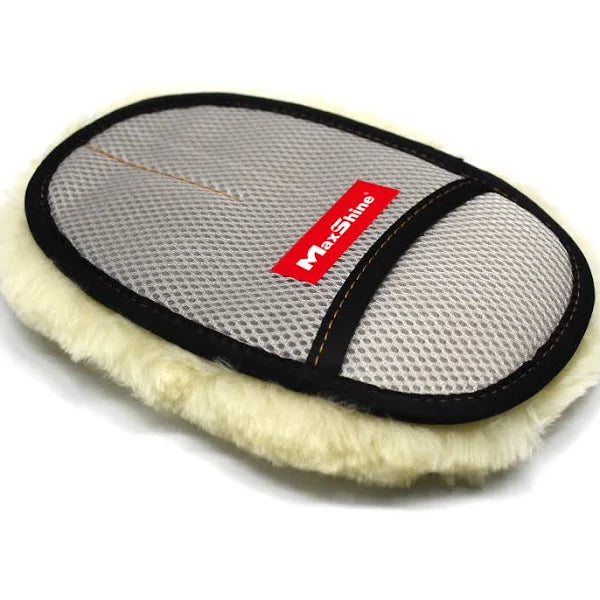 Guante De Lavado Premium Sheepskin Wool Mitt (8011005) Maxshine