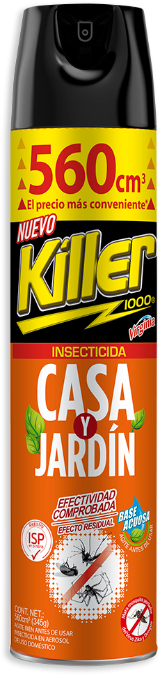 Insecticida Aerosol Casa y Jardin 560cm³ killer