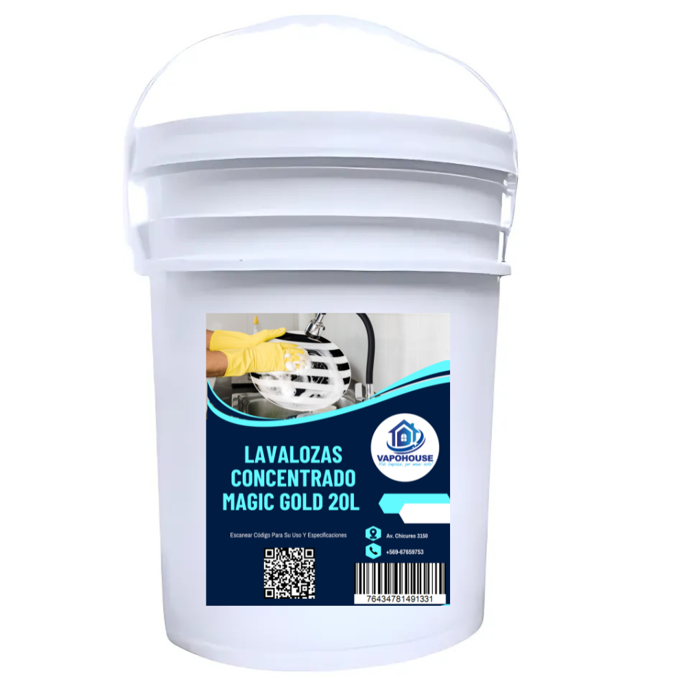 Lavalozas Concentrado Magic Gold 20L Vapohouse