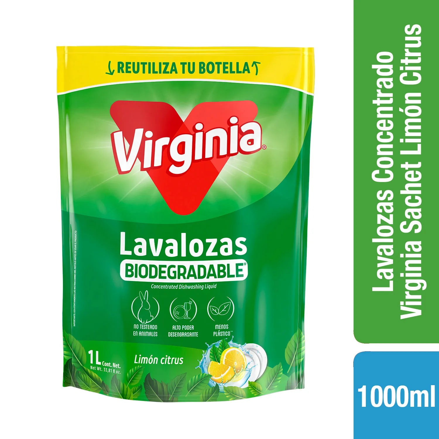 Lavalozas Limón Citrus Doypack 1L Virginia