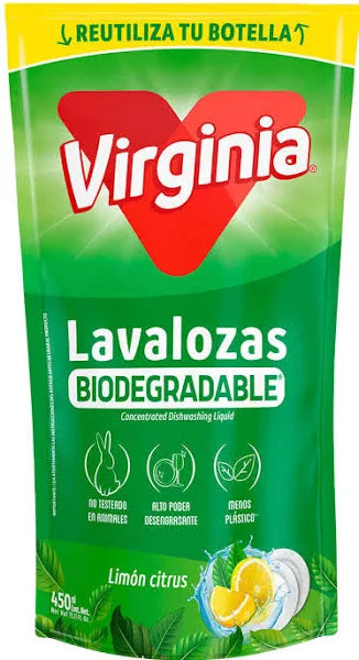 Lavalozas Limón Citrus Doypack 450ml Virginia