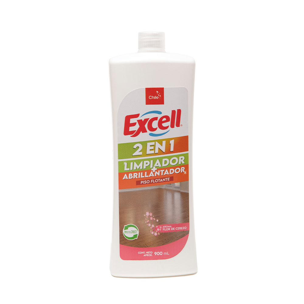 Limpiador + Abrillantador Flor De Cerezos 900cc 2 en 1 Excell