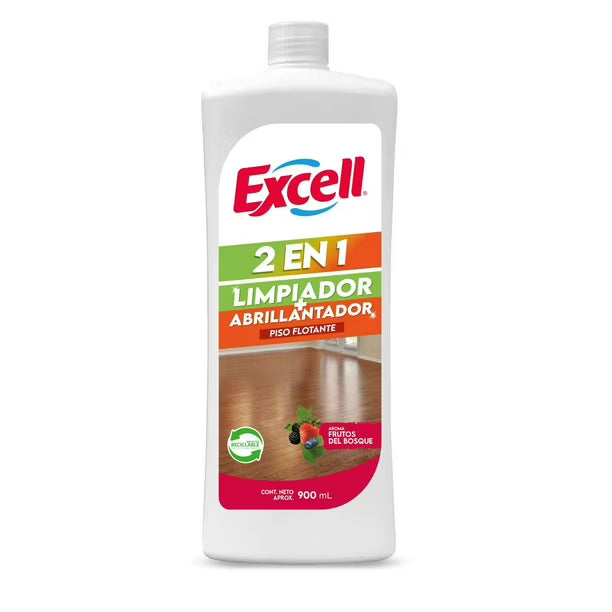 Limpiador + Abrillantador Frutos Del Bosque 900cc 2 en 1 Excell