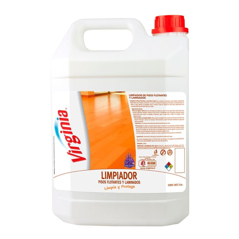 Limpiador Piso Flotante Lavanda 5L Virginia