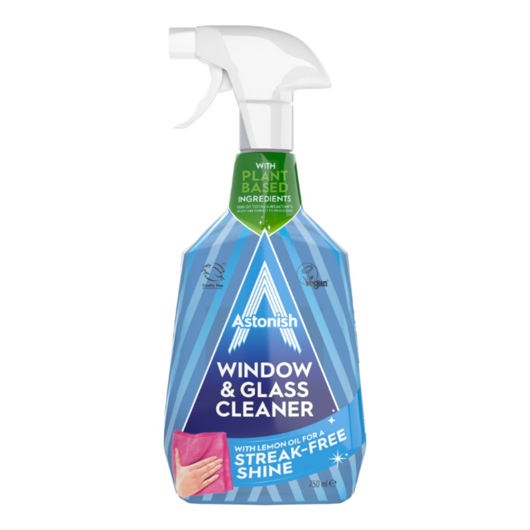 Limpiador de Vidrios y Ventanas Eucalipto y Limón 750 ml Astonish 