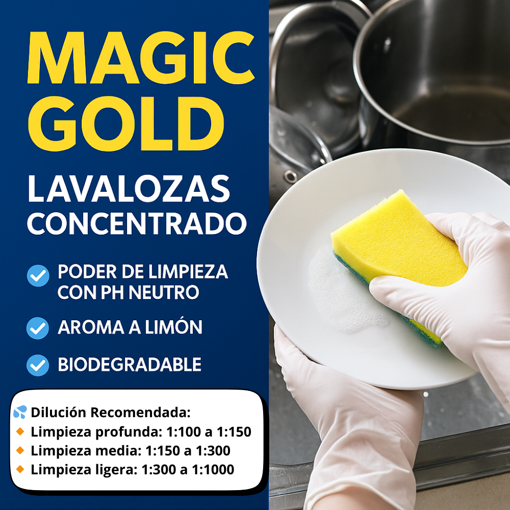 Lavalozas Concentrado Magic Gold 2L Vapohouse
