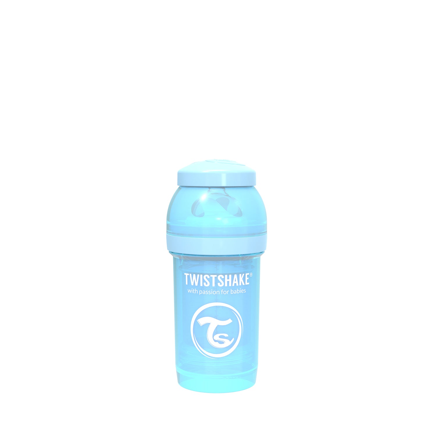 Mamadera  Anti-Colico Azul Pastel 260ml Twistshake