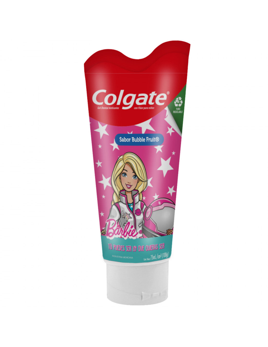Pasta Dental Kids Bubble Fruit Barbie 100g · Colgate