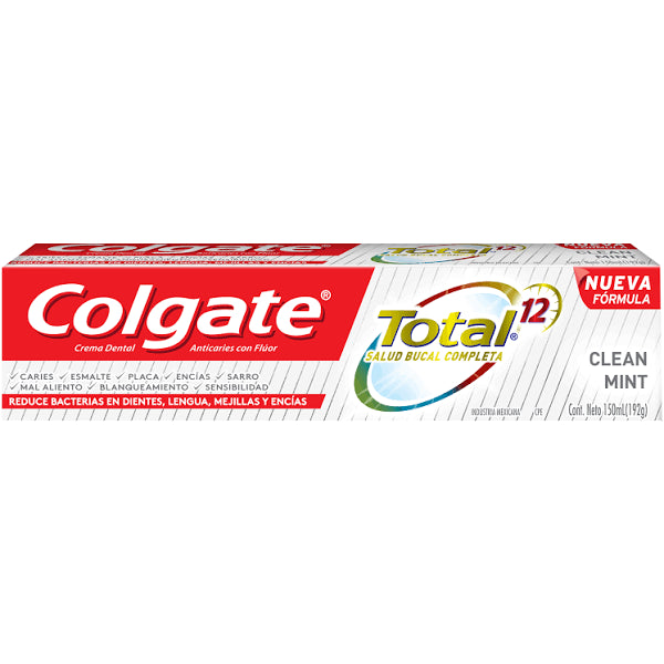 Pasta Dental total 12 Original 150ml(196g) Colgate