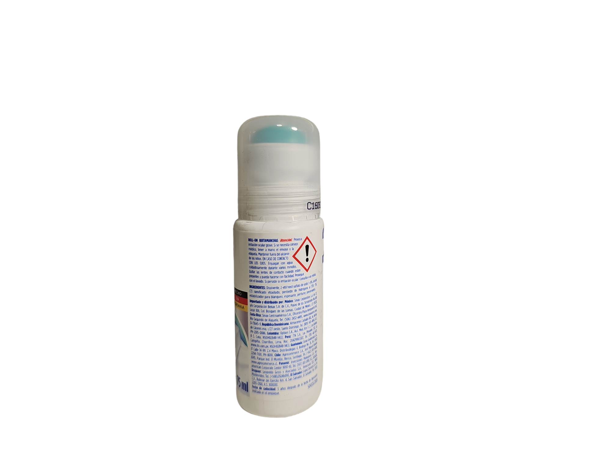 Quitamanchas Roll On 75 ml Dr.beckmann