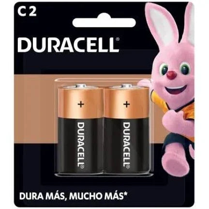 Pilas Alcalinas 1.5V C2 2u Duracell