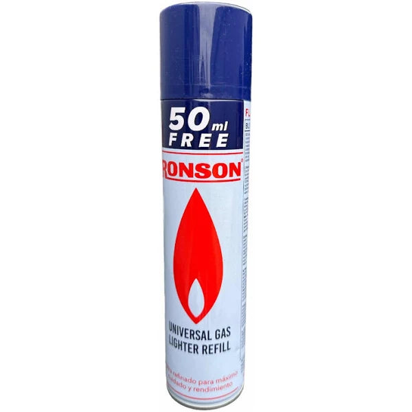 Recarga Encendedor Gas Butano 300ml 1un Ronson
