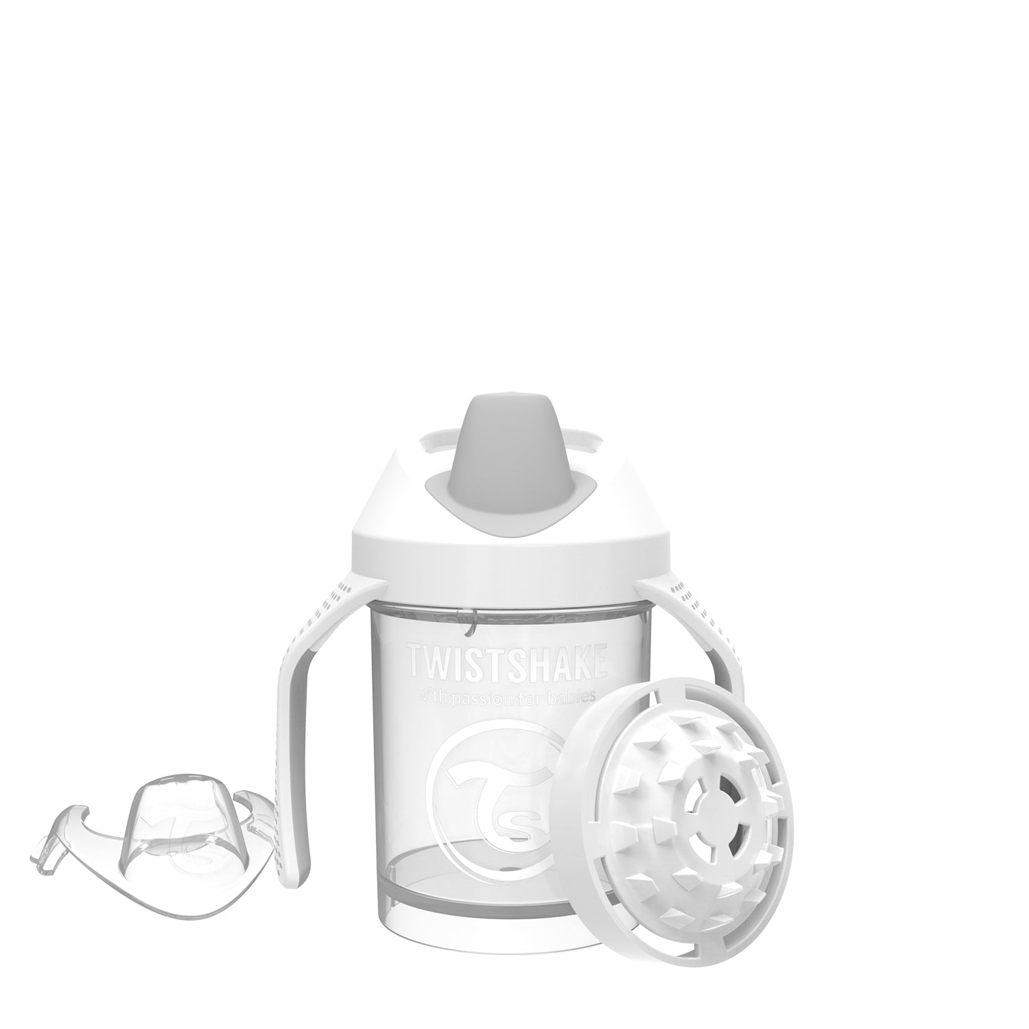 Vaso Mini Cup Blanco 230ml Twistshake
