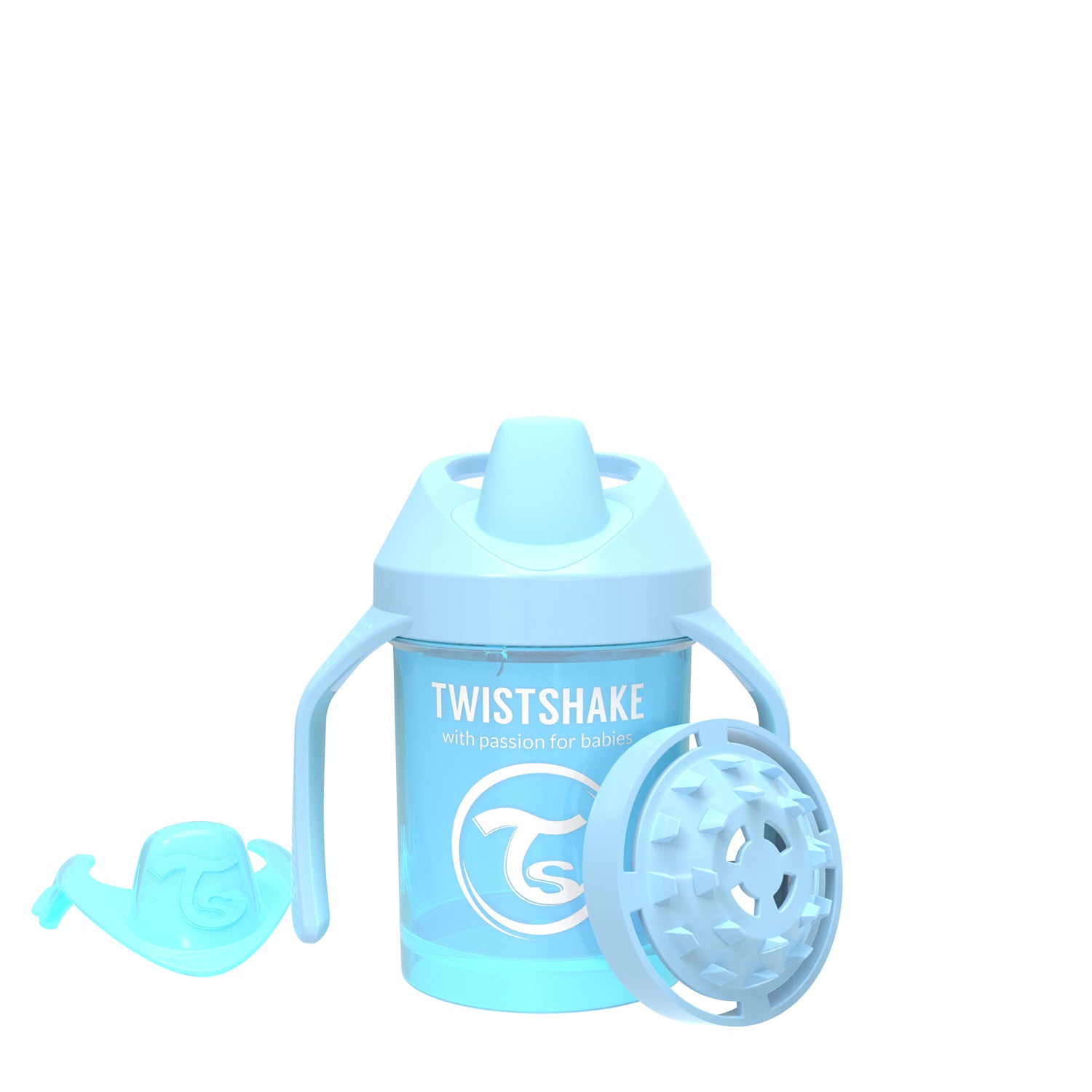 Vaso Mini Cup Azul Pastel 230ml Twistshake