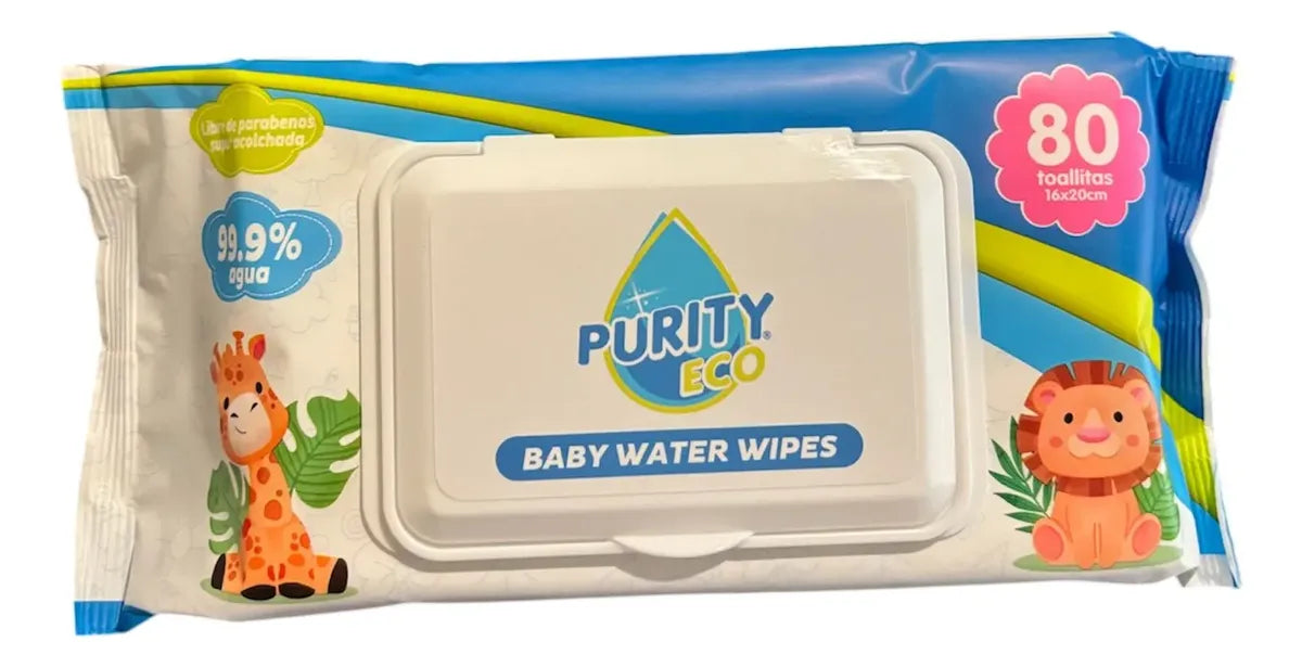 Toallitas Húmedas Hipoalergénicas Waterwipes 80u Purity Eco