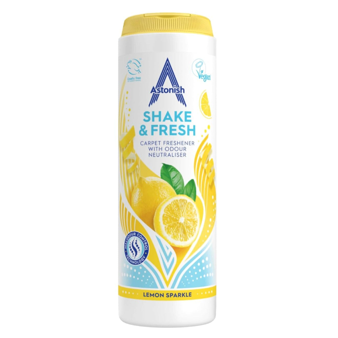 Aromatizante Alfombras Shake & Fresh Lemon Sparkle 350 gr Astonish