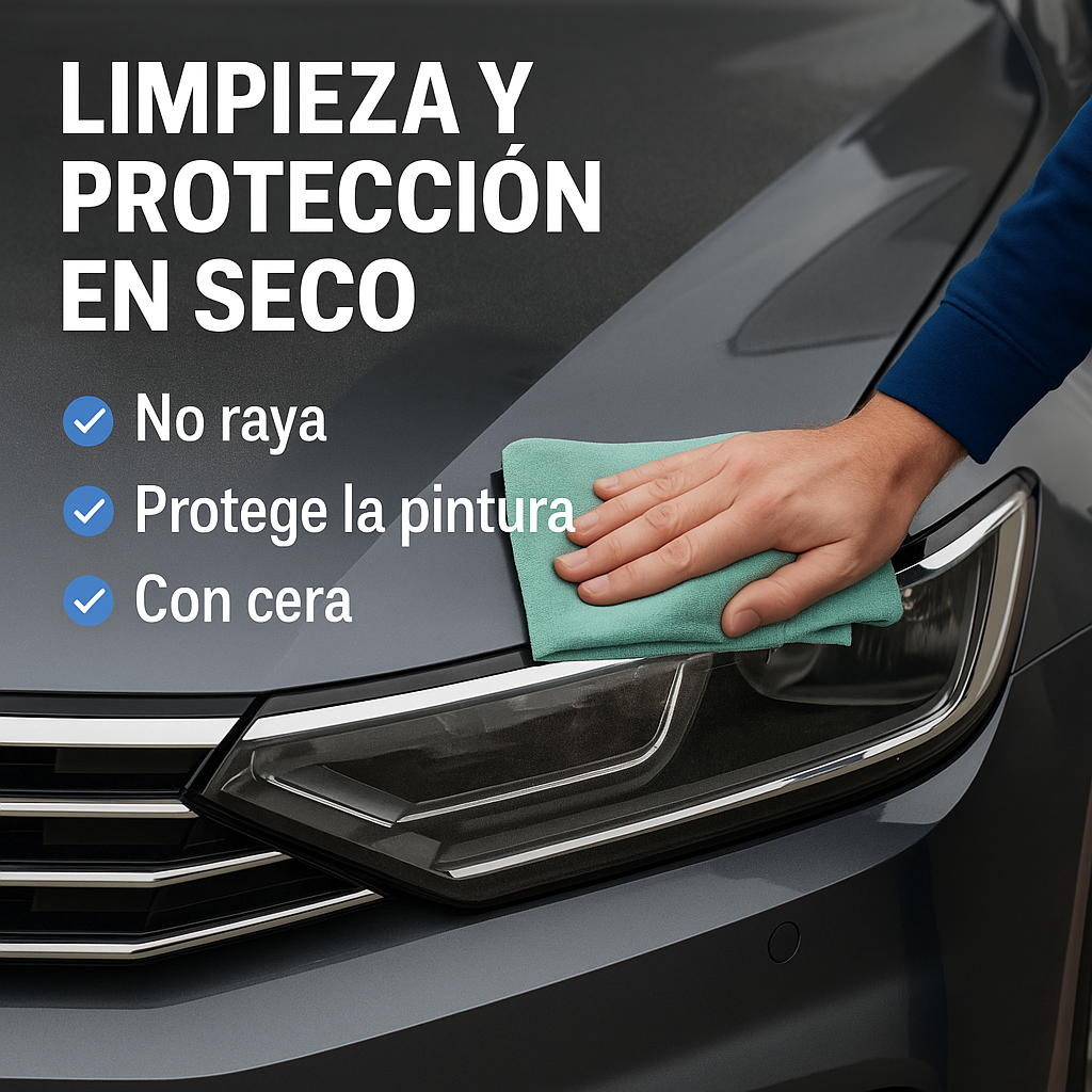 Shampoo Para Autos En Seco Con Cera Ato Waxdry 5L Vapohouse