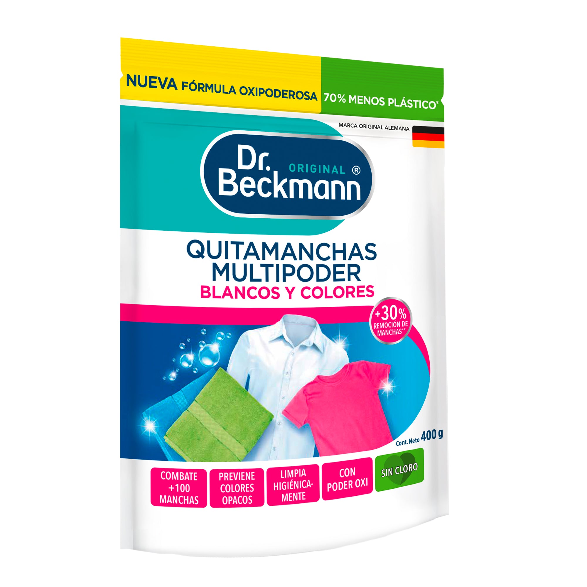 Quitamanchas Multiuso En Polvo 400g 1u Dr.Beckmann