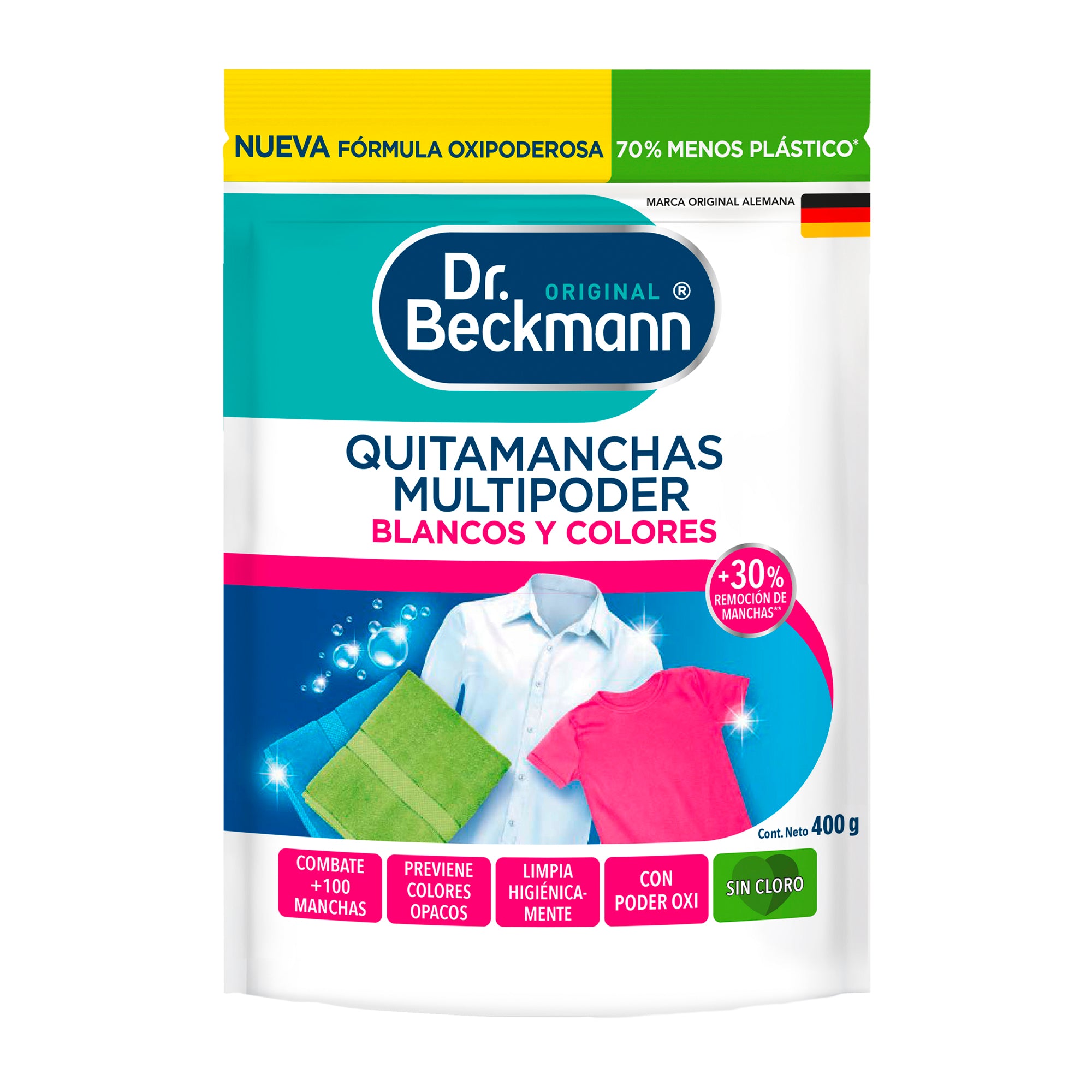 Quitamanchas Multiuso En Polvo 400g 1u Dr.Beckmann